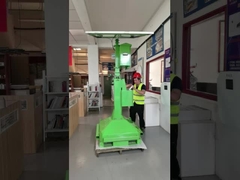 Torre de iluminação solar para a rua