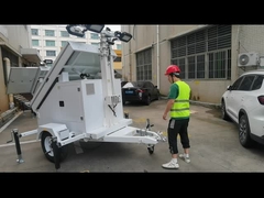 Reboque com luz solar