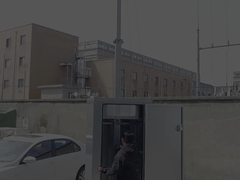 Cubo de câmara de vigilância solar