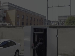 Cuboide de monitorização de segurança de CCTV solar