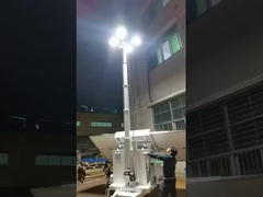 Reboque de LED de painel solar