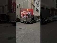 Reboque portátil de exibição de energia solar