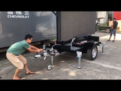 Reboque portátil com ecrã solar