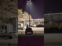 Torre de luz diesel portátil