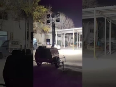 Torre de iluminação LED móvel a diesel