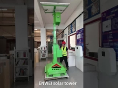 Câmara de vigilância de segurança da torre de rua, torre de vigilância para gestão do tráfego