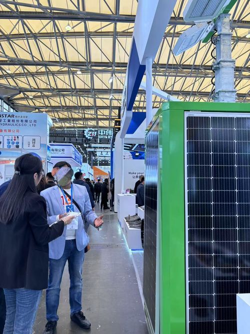 Latest company news about A empresa ENWEI apresenta produtos solares na exposição internacional Bauma 2024