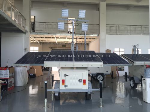 Latest company news about O modelo personalizado 4450 de reboque solar está agora em produção