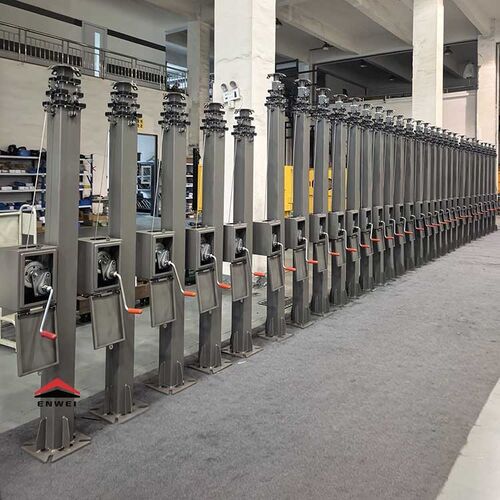 Latest company news about Mastros manuais personalizados de 6 m e 9 m para o cliente