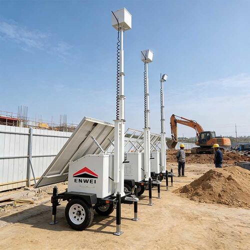 Latest company news about Como os Reboques de Câmeras Solares Resolvem Desafios de Segurança Remota na Arábia Saudita