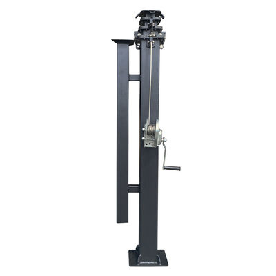 Mast telescópico 6m 19ft para torre de luz solar trailer de vigilância solar