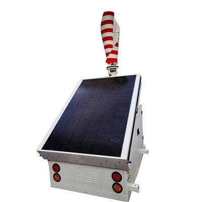 Sustentabilidade Trailer solar móvel com turbina eólica para áreas montanhosas remotas
