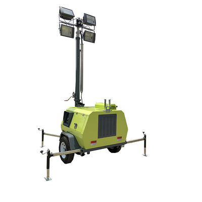 Flexível conveniente gerador de diesel exterior trailers móveis para iluminação temporária
