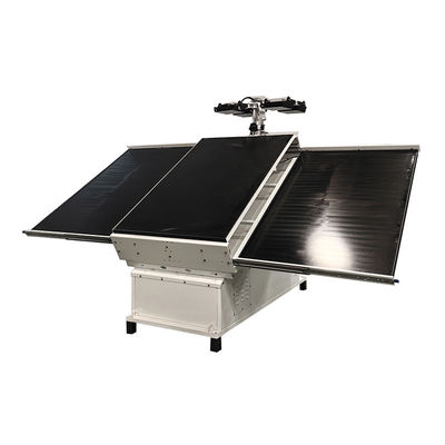 Green Power Iluminação solar LED Skid Trailers para local de construção exterior