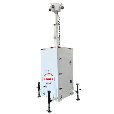 Unidade Móvel de Vigilância de Desdobramento Rápido Compacta Torre de Vigilância Móvel