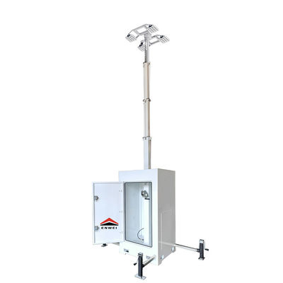 Torres de iluminação LED portáteis de alta capacidade de carga para iluminação temporária de eventos