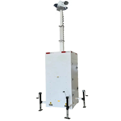 Torre de Vigilância com Câmera CCTV Cube 2025 Câmera Cube Portátil para Monitoramento de Estacionamentos