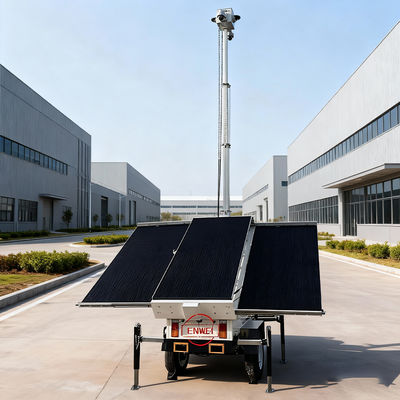 Relógio de segurança solar de implantação rápida padrão dos EUA para monitoramento off-grid 24 horas por dia, 7 dias por semana