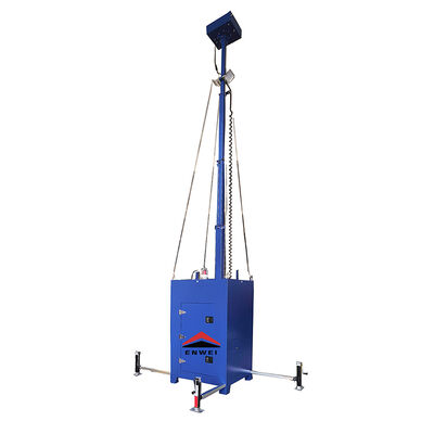 Strong Terrain Adaptability Camera CCTV Surveillance Security Towers For Oilfield Monitoring