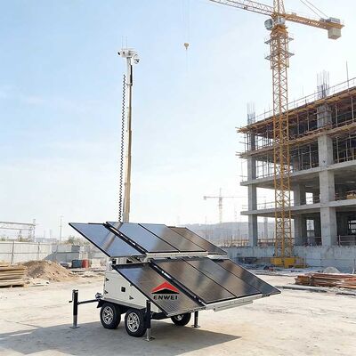 Reboque CCTV de Segurança com Câmera Solar de Alta Adaptabilidade para Construção